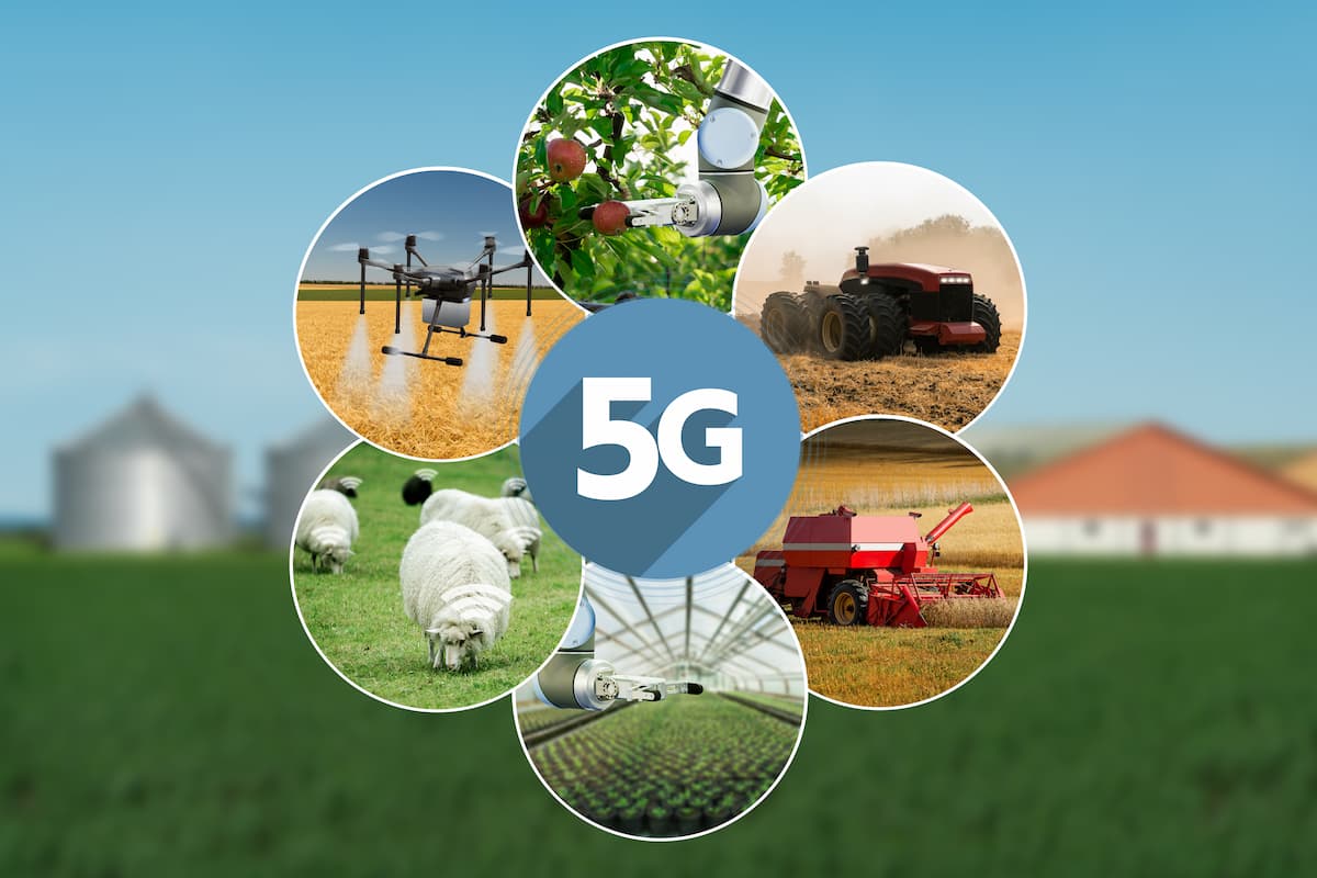 5G e suas maneiras de ser utilizado na agricultura.