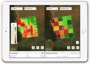Otimização de recursos na agricultura - Mapa de produtividade e mapa de solo