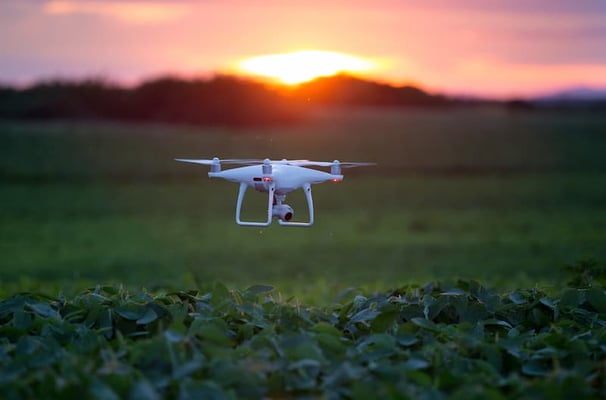 Existem diferentes tipos de drones no mercado que podem ser usados na agricultura