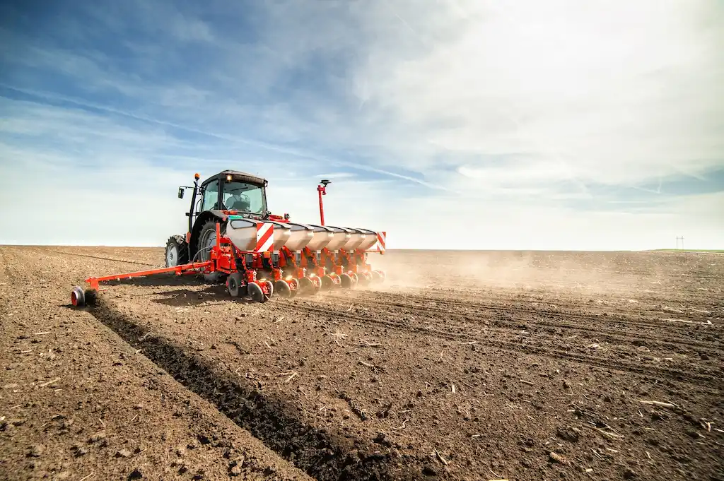 Máquinas agrícolas no campo - Climate FieldView